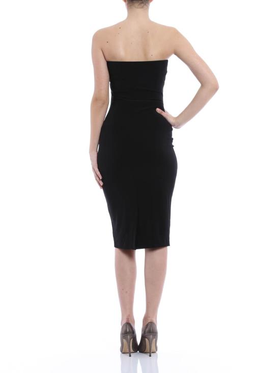 26SS 노마카말리 숏 원피스 KK4253PL097001NERO Black - NORMA KAMALI