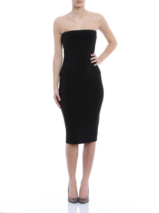 26SS 노마카말리 숏 원피스 KK4253PL097001NERO Black - NORMA KAMALI