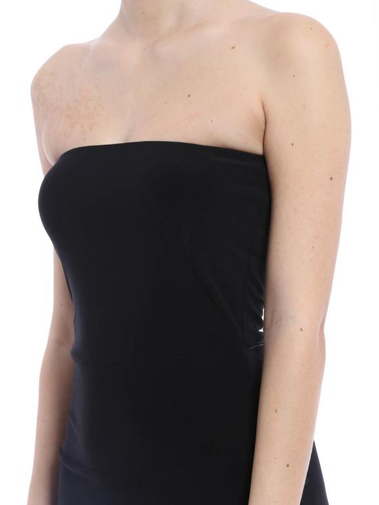 26SS 노마카말리 숏 원피스 KK4253PL097001NERO Black - NORMA KAMALI