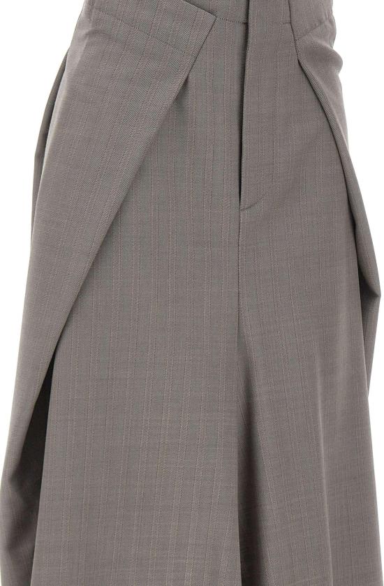 26SS 빅토리아 베컴 롱 스커트 1226WSK007224BNICKEL TAUPE - VICTORIA BECKHAM