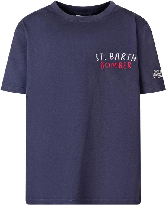 26SS [키즈] 세인트바쓰 티셔츠 PRL000102501L61 NAVY