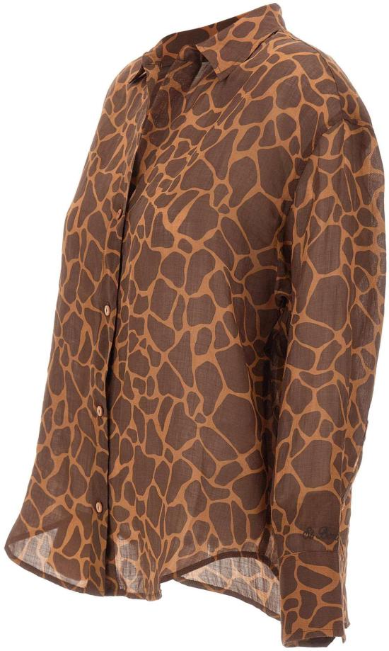 26SS 세인트바쓰 블라우스 CYS000101343L BROWN - MC2 SAINT BARTH