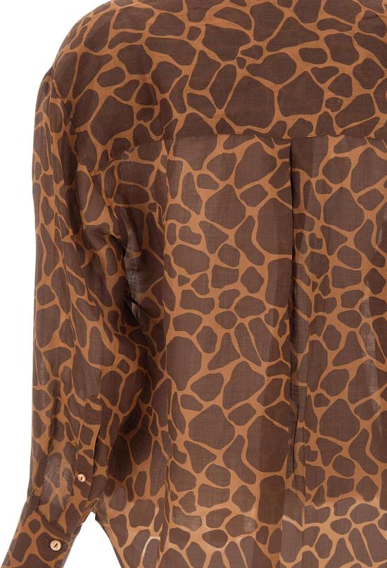 26SS 세인트바쓰 블라우스 CYS000101343L BROWN - MC2 SAINT BARTH