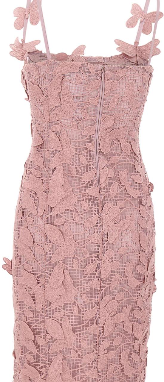 26SS 블루마린 롱 원피스 4A443AN0114 PINK - BLUMARINE