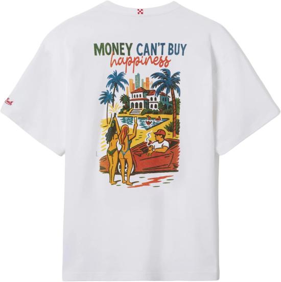 26SS 세인트바쓰 반팔 티셔츠 DLR000101525L WHITE - MC2 SAINT BARTH