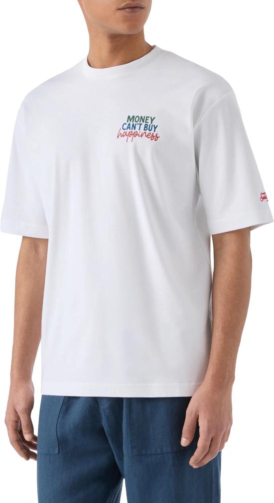 26SS 세인트바쓰 반팔 티셔츠 DLR000101525L WHITE - MC2 SAINT BARTH