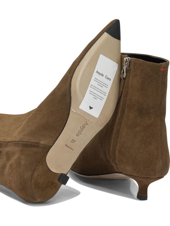 26FW 에이드 부츠 SOFIECOW SUEDE LEATHER TOBACCO Brown - AEYDE