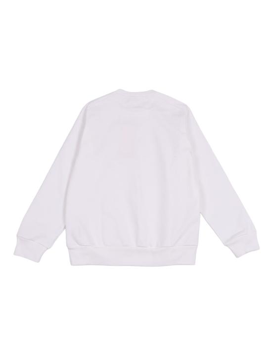  [키즈] 마르니 풀오버 키즈 코튼 크루넥 스웨터 화이트 - MARNI