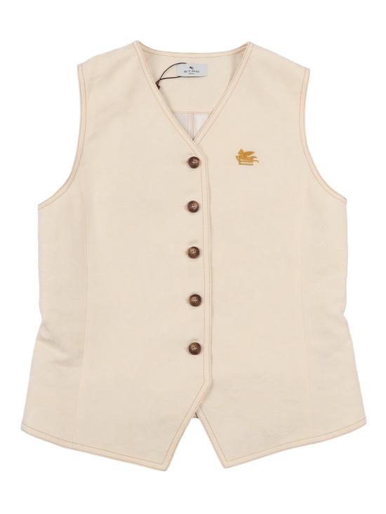  [키즈] 에트로 자켓 키즈  질레 베스트 베이지 - ETRO