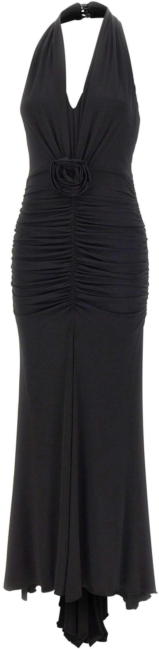 26SS 블루마린 롱 원피스 4A467AN0990 BLACK