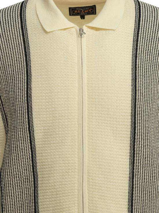 26SS 빔스 폴로 티셔츠 3802006015605 White - BEAMS