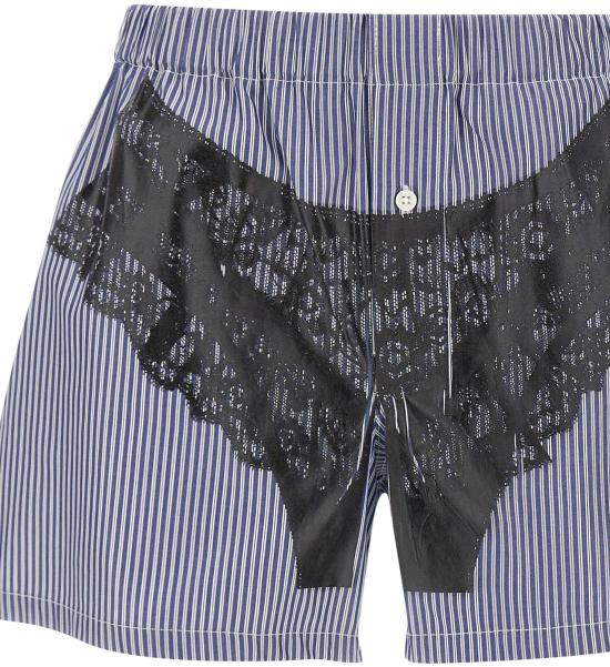 26SS 바퀘라 숏팬츠 VAQ11P021WHTBLUE - VAQUERA