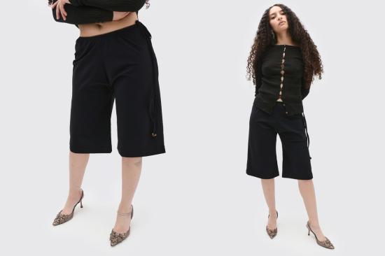  루실 티에브르 크롭 팬츠 플루이드 카프리