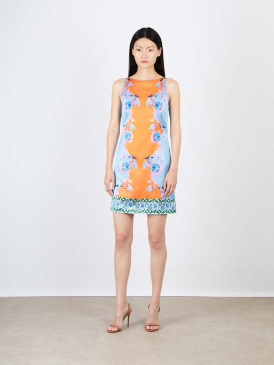  살로니 숏 원피스 Saloni Alba B 드레스 Saffier Sunset