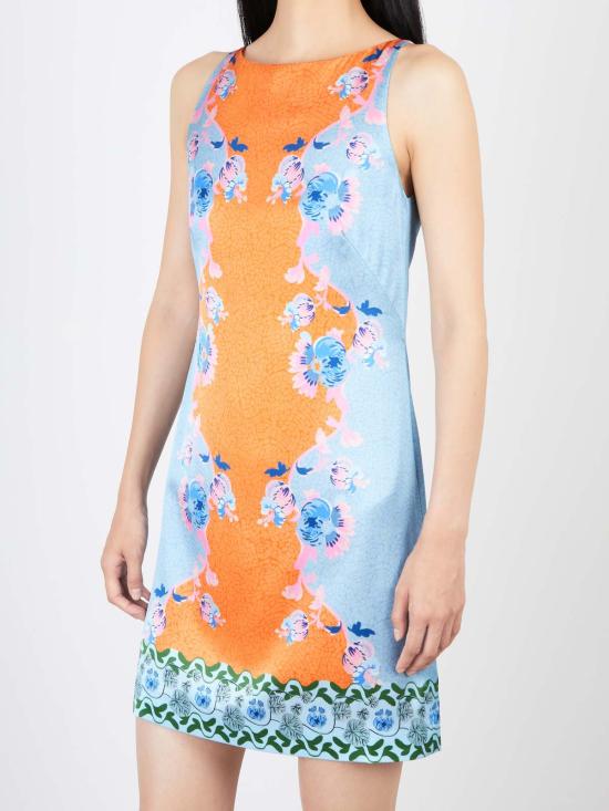  살로니 숏 원피스 Saloni Alba B 드레스 Saffier Sunset - SALONI