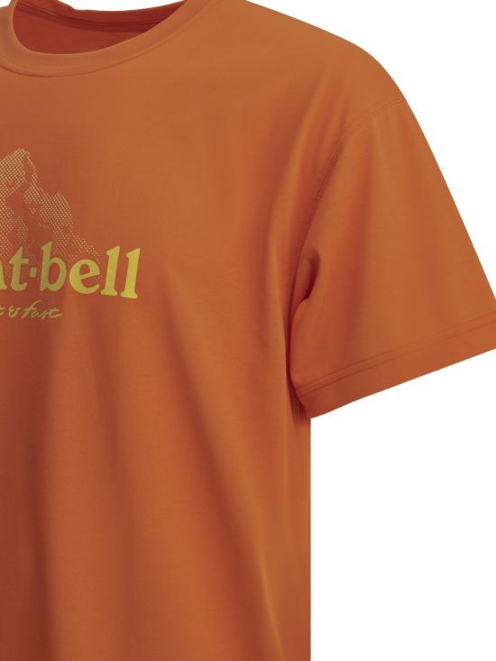 26SS 몽벨 반팔 티셔츠 2304643OG Orange - MONTBELL