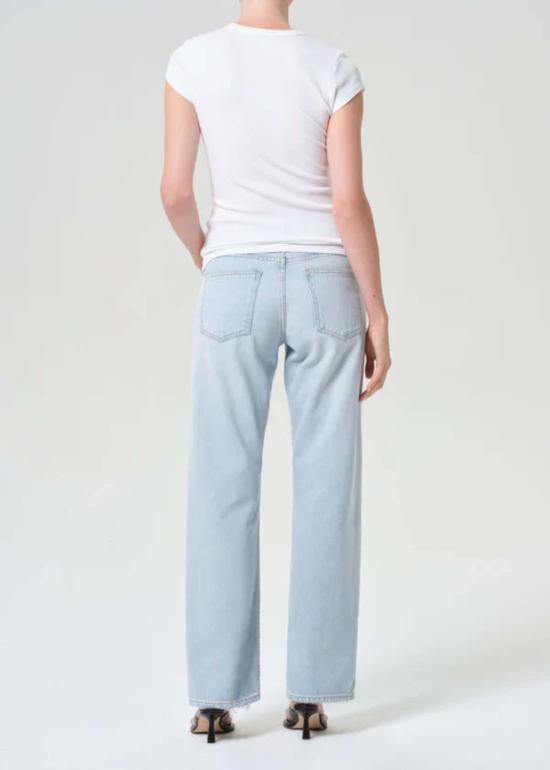  에이골디 데님 팬츠 아골드 로우 라이즈 루즈 앵클 진 앰플리파이 - AGOLDE