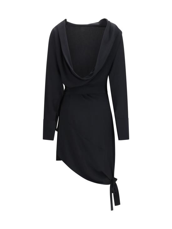 26SS 프란체스코 무라노 숏 원피스 DR562T03 999 BLACK - FRANCESCO MURANO