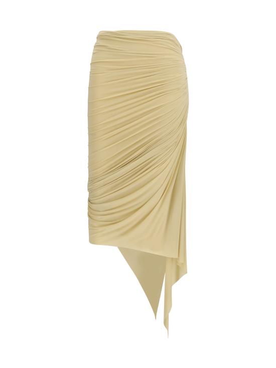 26SS 프란체스코 무라노 롱 스커트 429T06 400 BEIGE