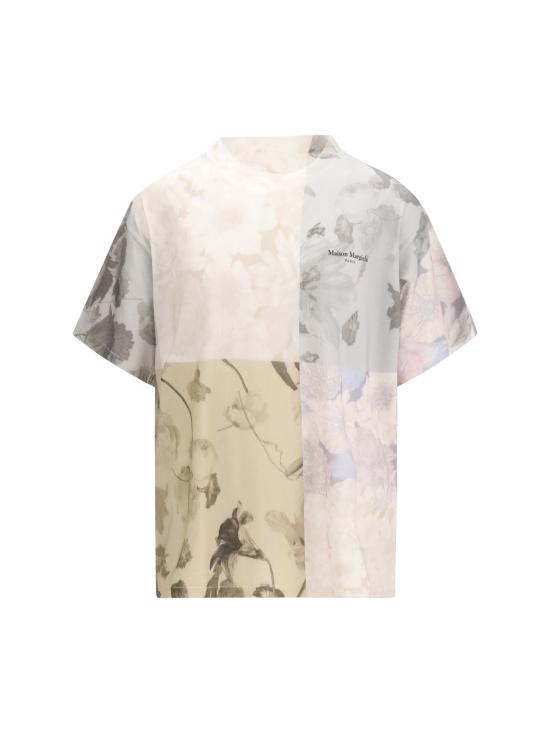 26SS 마르지엘라 반팔 티셔츠 S67GC0052S24575 978 MULTICOLOUR