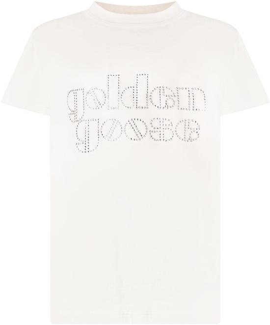 26SS [키즈] 골든구스 티셔츠 GKP01390P00243111560 WHITE