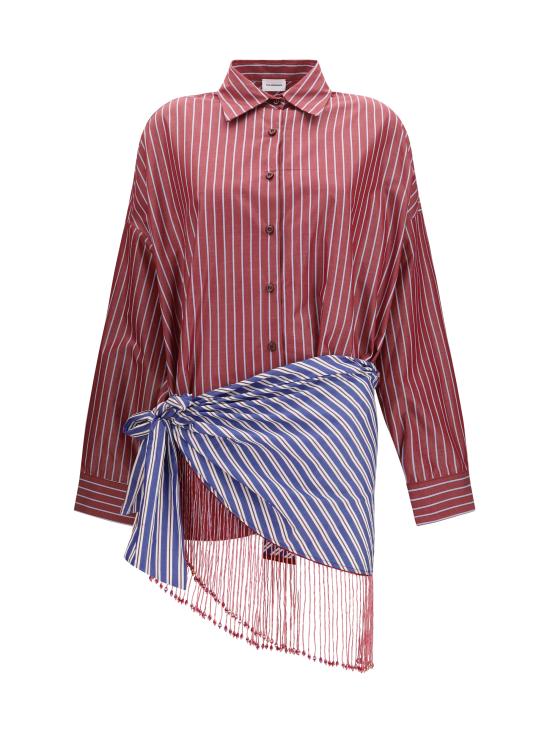 26SS 안다마네 숏 원피스 TM190106ATNC197 874 BORDEAUX