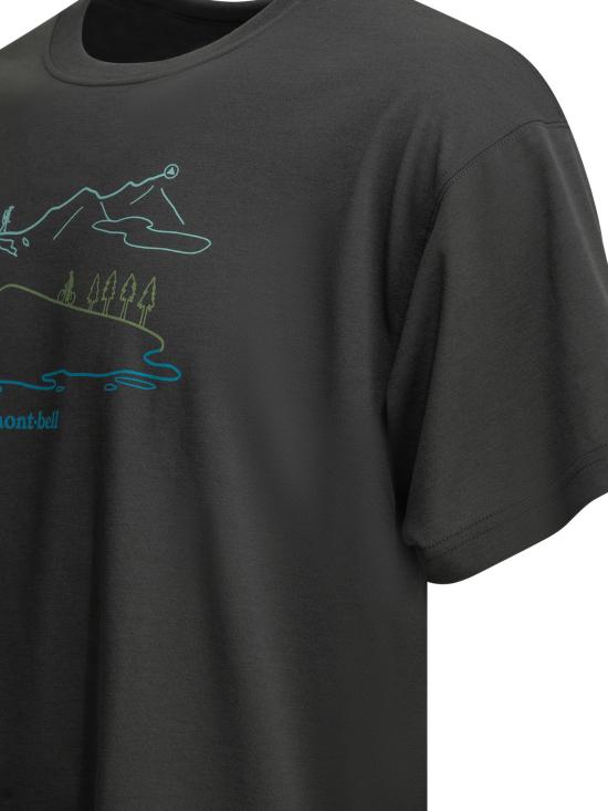 26SS 몽벨 반팔 티셔츠 2304556DGY Grey - MONTBELL