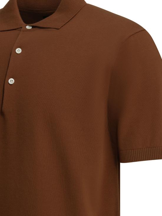 26SS 빔스 폴로 티셔츠 3802004215628 Brown - BEAMS
