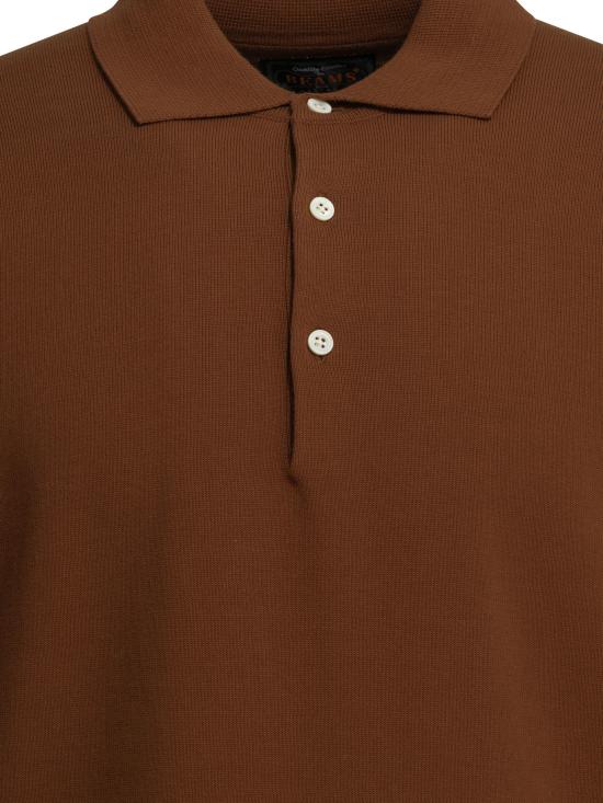 26SS 빔스 폴로 티셔츠 3802004215628 Brown - BEAMS