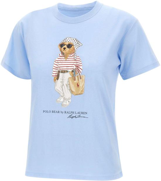 26SS 랄프 로렌 반팔 티셔츠 211A12734001 LICHTBLUE