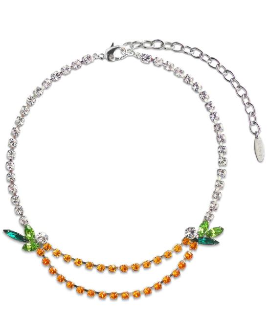  주미 림 팔찌 임주미 톡 쏘는 오렌지 목걸이