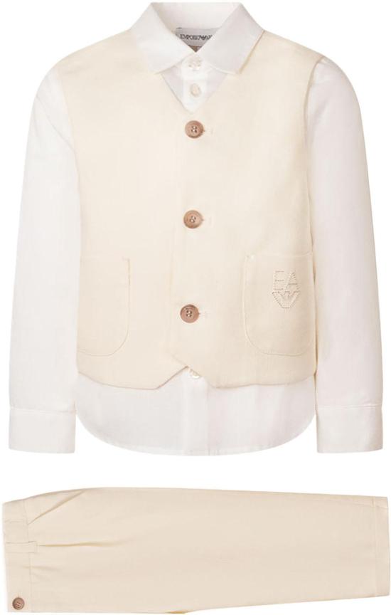 26SS [키즈] 엠포리오 아르마니 자켓 EB000902AF21040U1079 WHITE