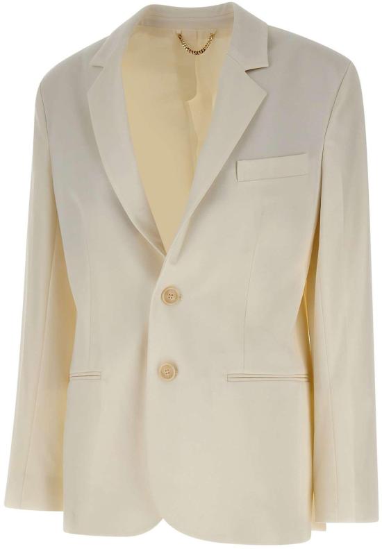 26SS 빅토리아 베컴 수트 자켓 1325WJK006441BIVORY WHITE