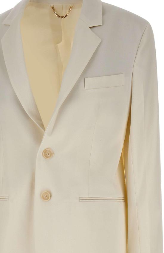 26SS 빅토리아 베컴 수트 자켓 1325WJK006441BIVORY WHITE - VICTORIA BECKHAM