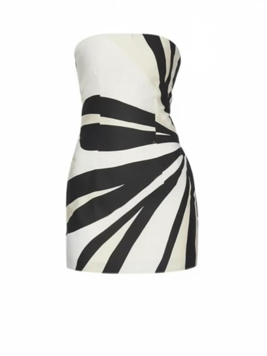  칼라 데 라 크루즈 숏 원피스 카를라 드레스