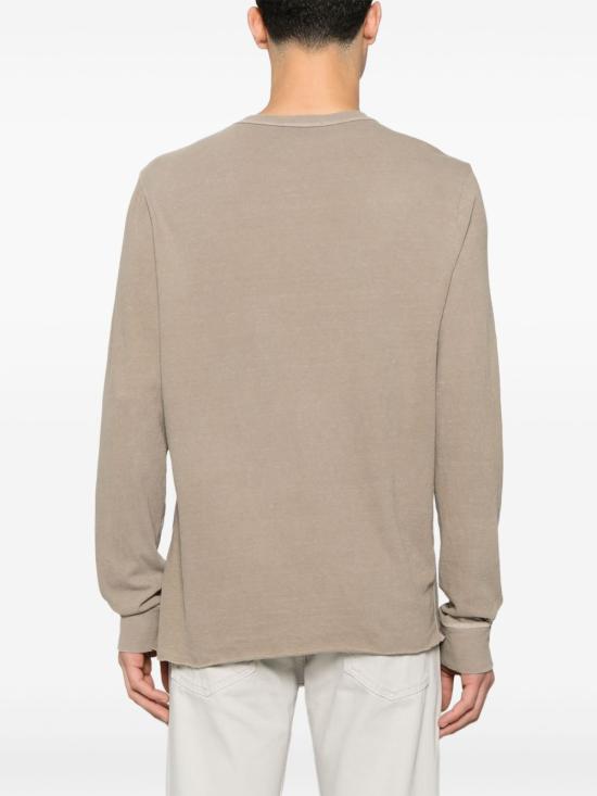 26SS 제임스펄스 긴팔 티셔츠 MJD3755 OVC Beige - JAMES PERSE