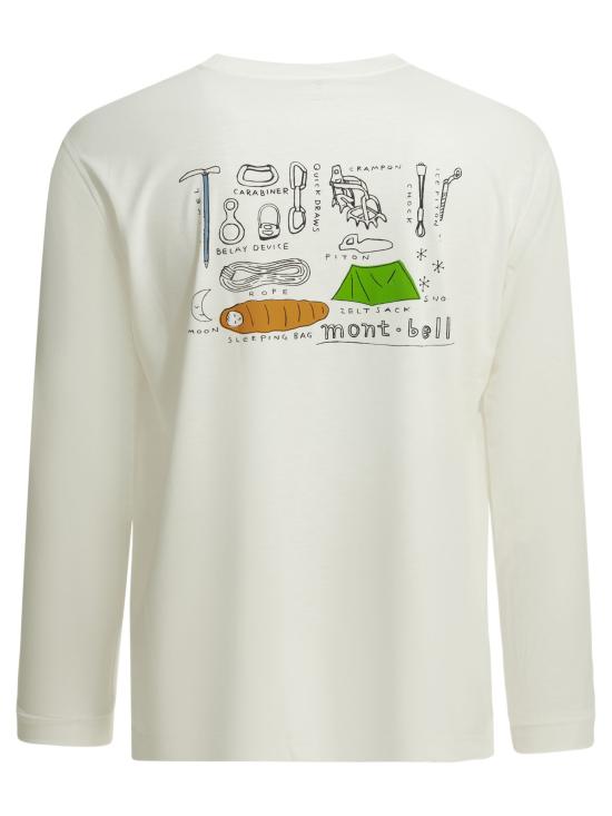 26SS 몽벨 긴팔 티셔츠 2304644WT White - MONTBELL