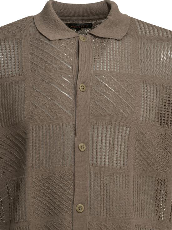 26SS 빔스 폴로 티셔츠 3802006815620 Brown - BEAMS