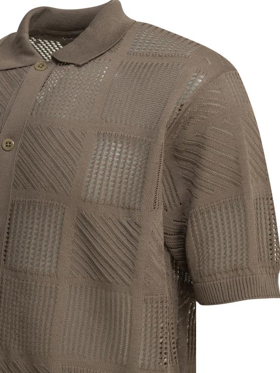 26SS 빔스 폴로 티셔츠 3802006815620 Brown - BEAMS