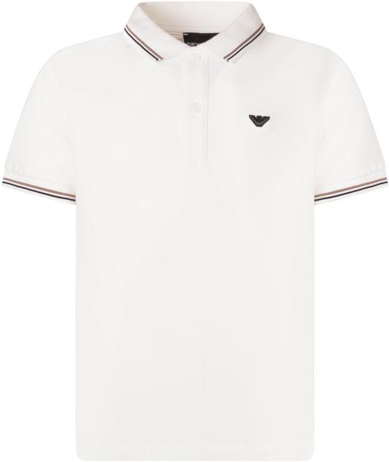 26SS [키즈] 엠포리오 아르마니 티셔츠 EB001560AF20390U0003 WHITE