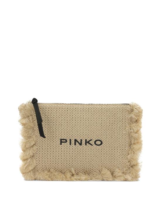 26SS 핑코 클러치/파우치 106718A39YHZ3Q Beige