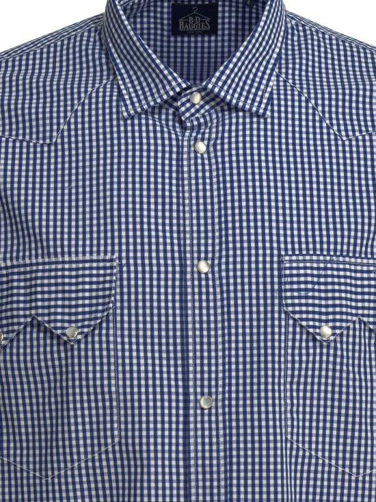26SS B.D.배기스 긴팔 셔츠 RODEOB1600401 Blue - B.D. BAGGIES