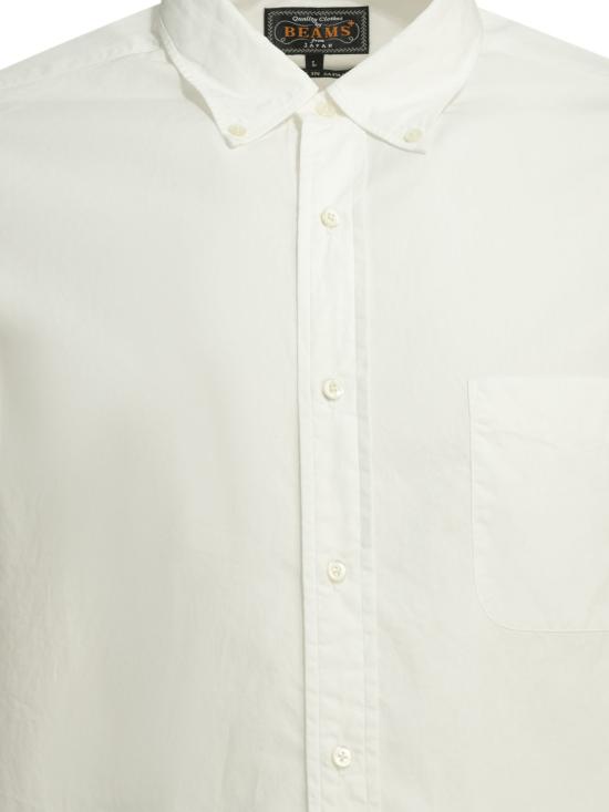 26SS 빔스 긴팔 셔츠 3811193256301 White - BEAMS