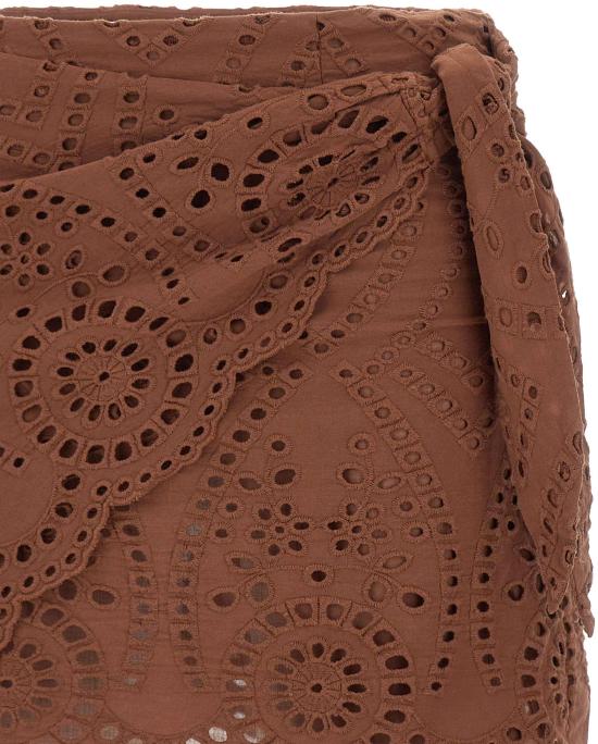 26SS 세인트바쓰 숏 스커트 NYR000101005L BROWN - MC2 SAINT BARTH