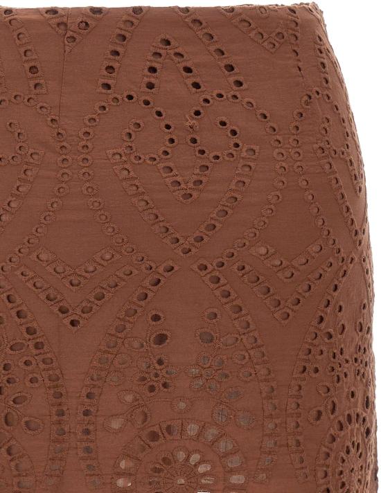 26SS 세인트바쓰 숏 스커트 NYR000101005L BROWN - MC2 SAINT BARTH