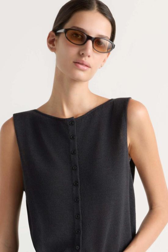  모던 시티즌 베스트 엘리트 니트  블랙 - MODERN CITIZEN