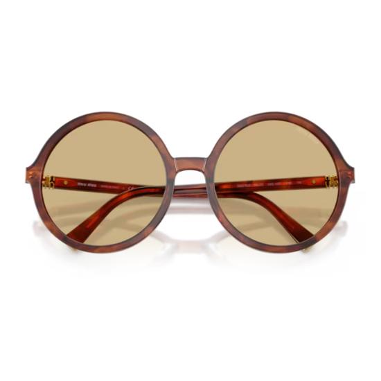  미우미우 안경 Miu Miu 0 Mu B02 S Regard 선글라스 Havana - MIU MIU