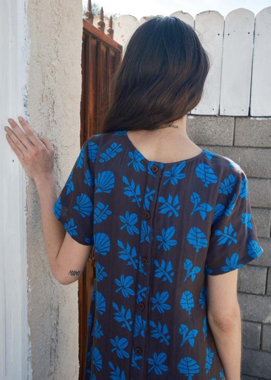  에이스 앤 지그 숏 원피스 에이스 & 지그 라일리 드레스 자바 - ACE & JIG