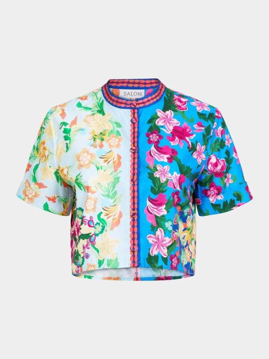  살로니 블라우스 주드 B 셔츠 벨리스 부케 - SALONI