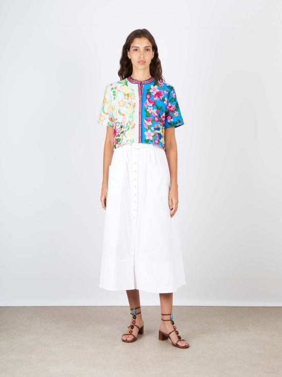  살로니 블라우스 주드 B 셔츠 벨리스 부케 - SALONI